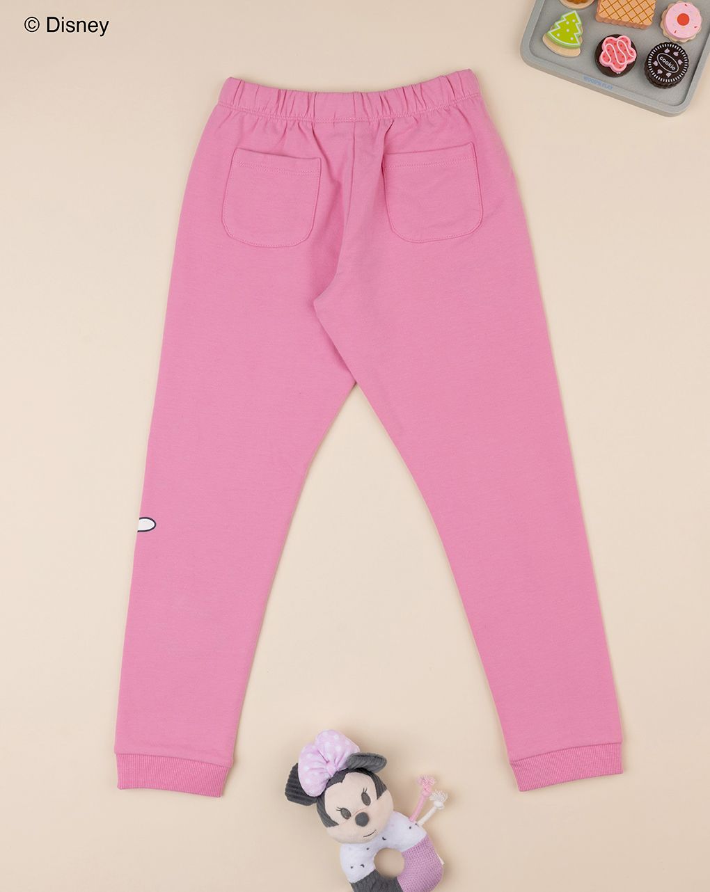 παιδικό παντελόνι φόρμας ροζ με τη minnie για κορίτσι - Prénatal