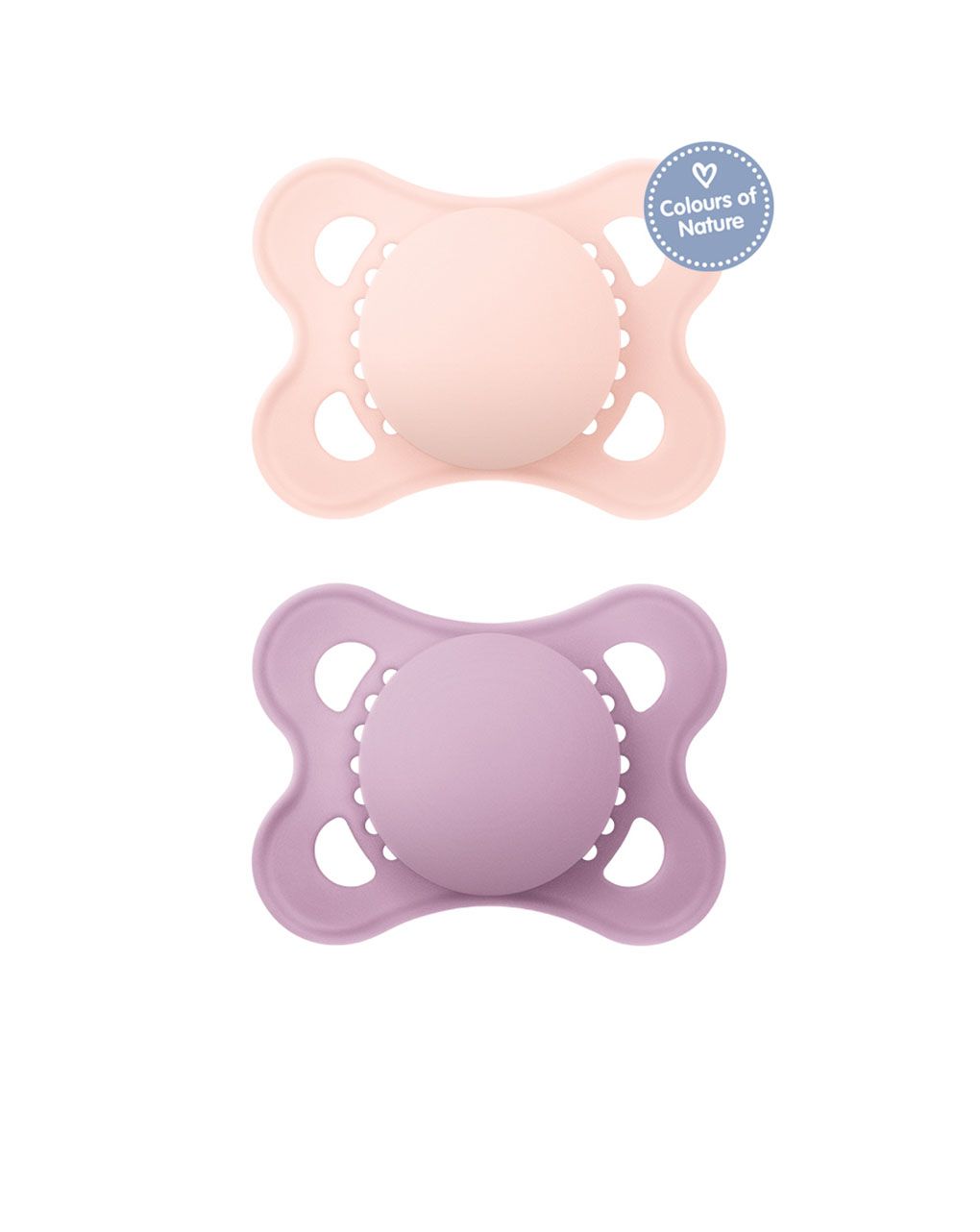 Mam πιπίλα colours of nature σιλικόνης girl 2-6 μηνών