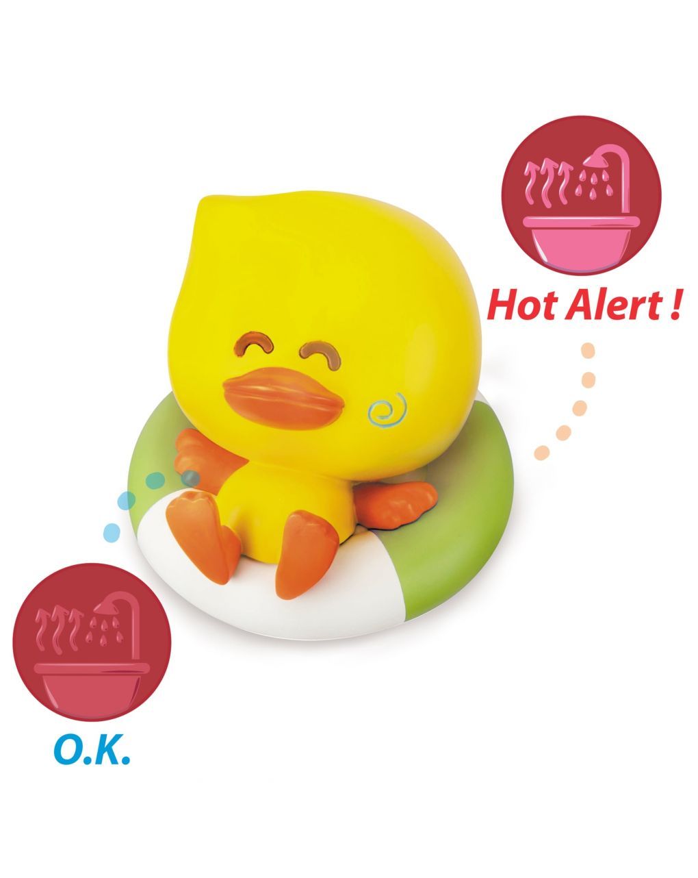 Infantino θερμόμετρο νερού παπάκι - INFANTINO