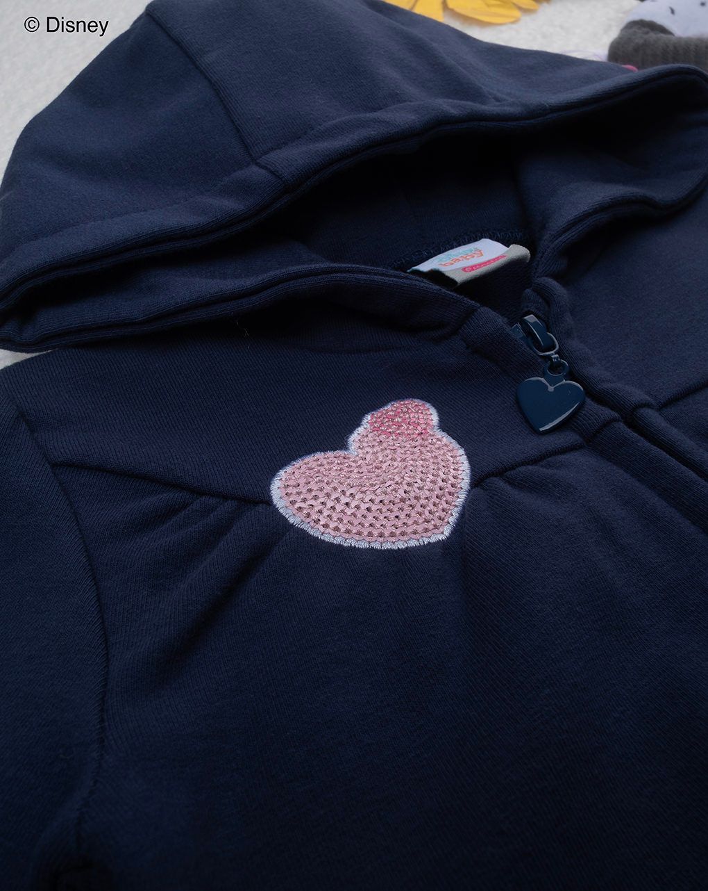 βρεφικό σετ ζακέτα και φόρμα με τη minnie για κορίτσι - Prénatal