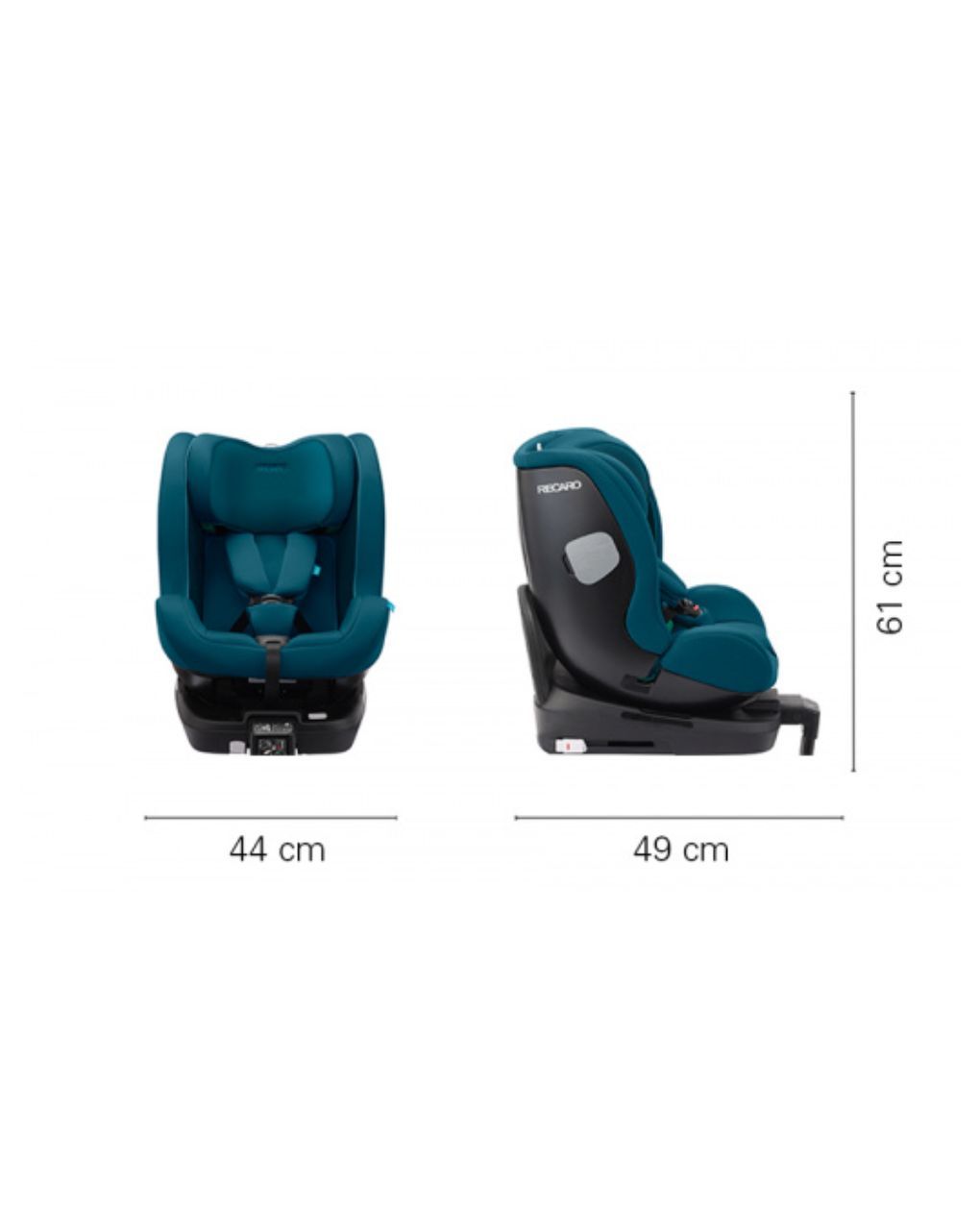 Recaro κάθισμα αυτοκινήτου salia 125 i-size (40-125cm) iron red exclusive - Recaro