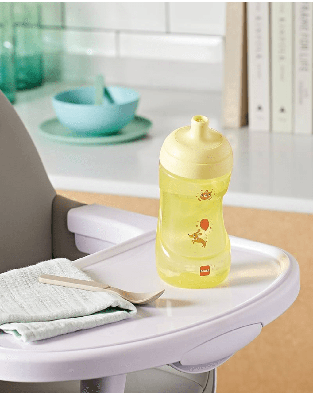 Mam ποτηράκι sports cup ποτηράκι unisex 330ml 12 μηνών+ - Mam