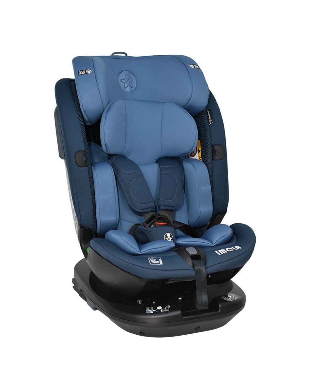 Bebe stars κάθισμα αυτοκινήτου imola isofix i-size (40-150cm) 360° marine blue 923-184 - Bebe Stars