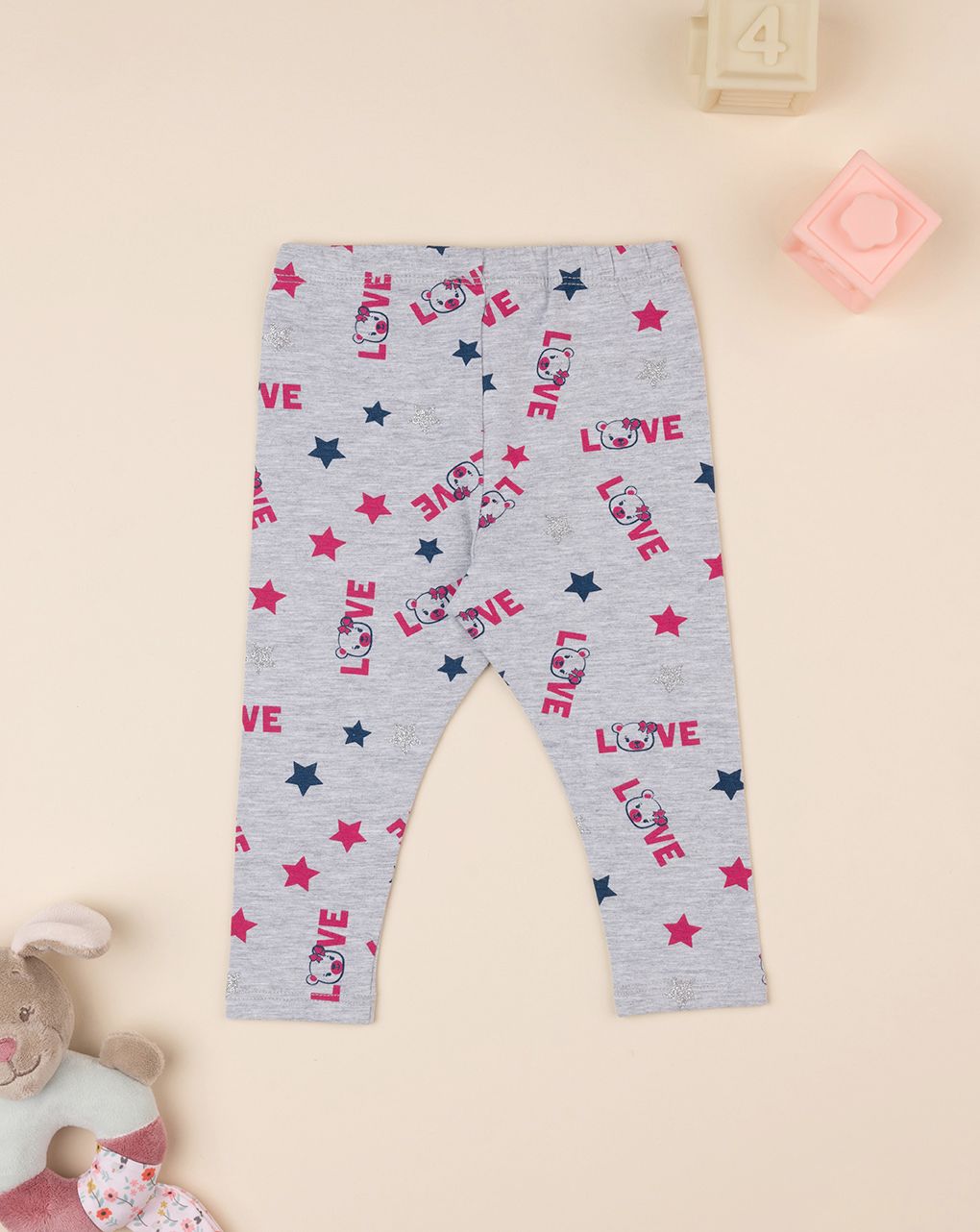 βρεφικό κολάν γκρι teddy για κορίτσι - Prénatal