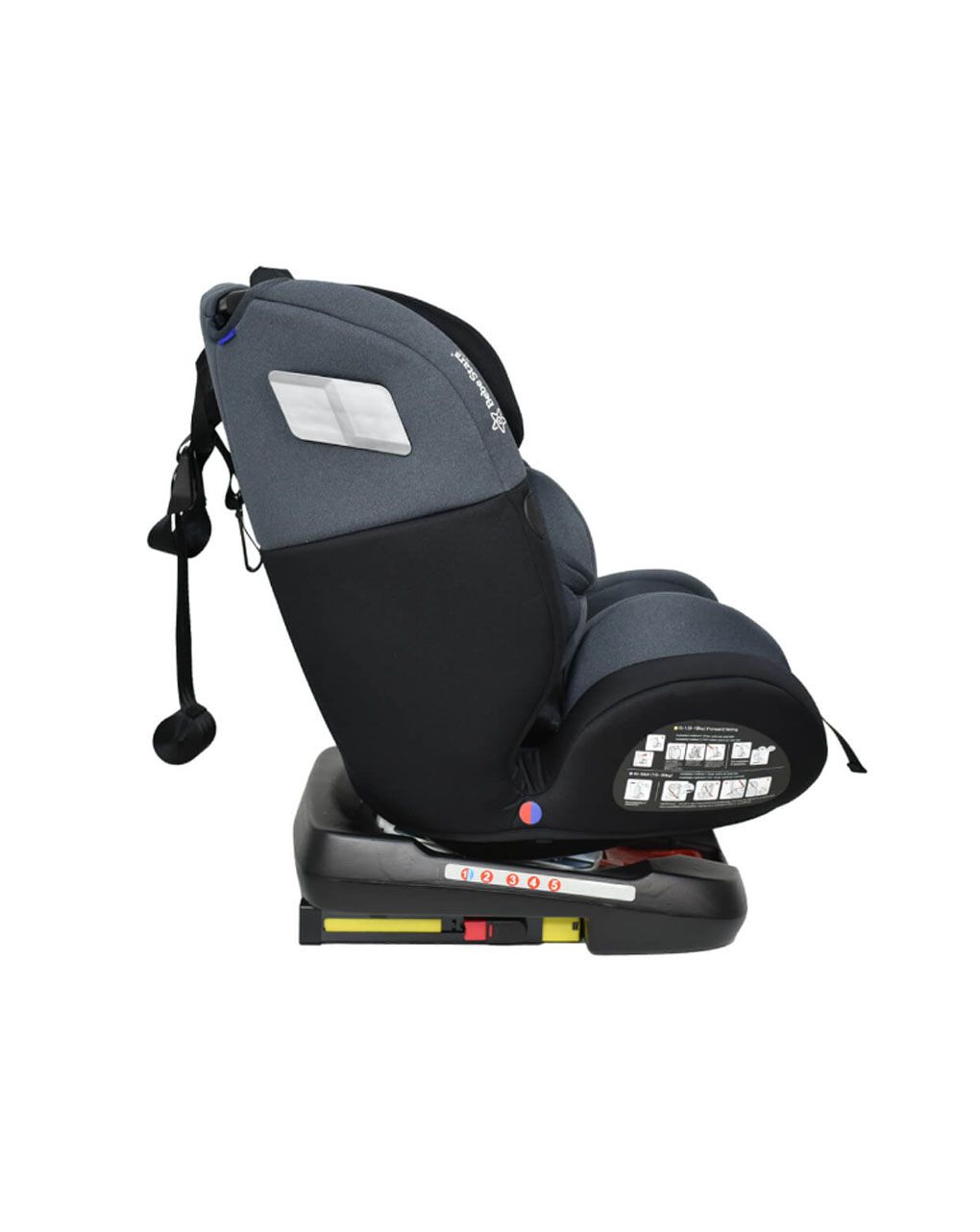 Bebe stars καθiσμα αυτοκινήτου evoque isofix 360° grey 900-186 - Bebe Stars