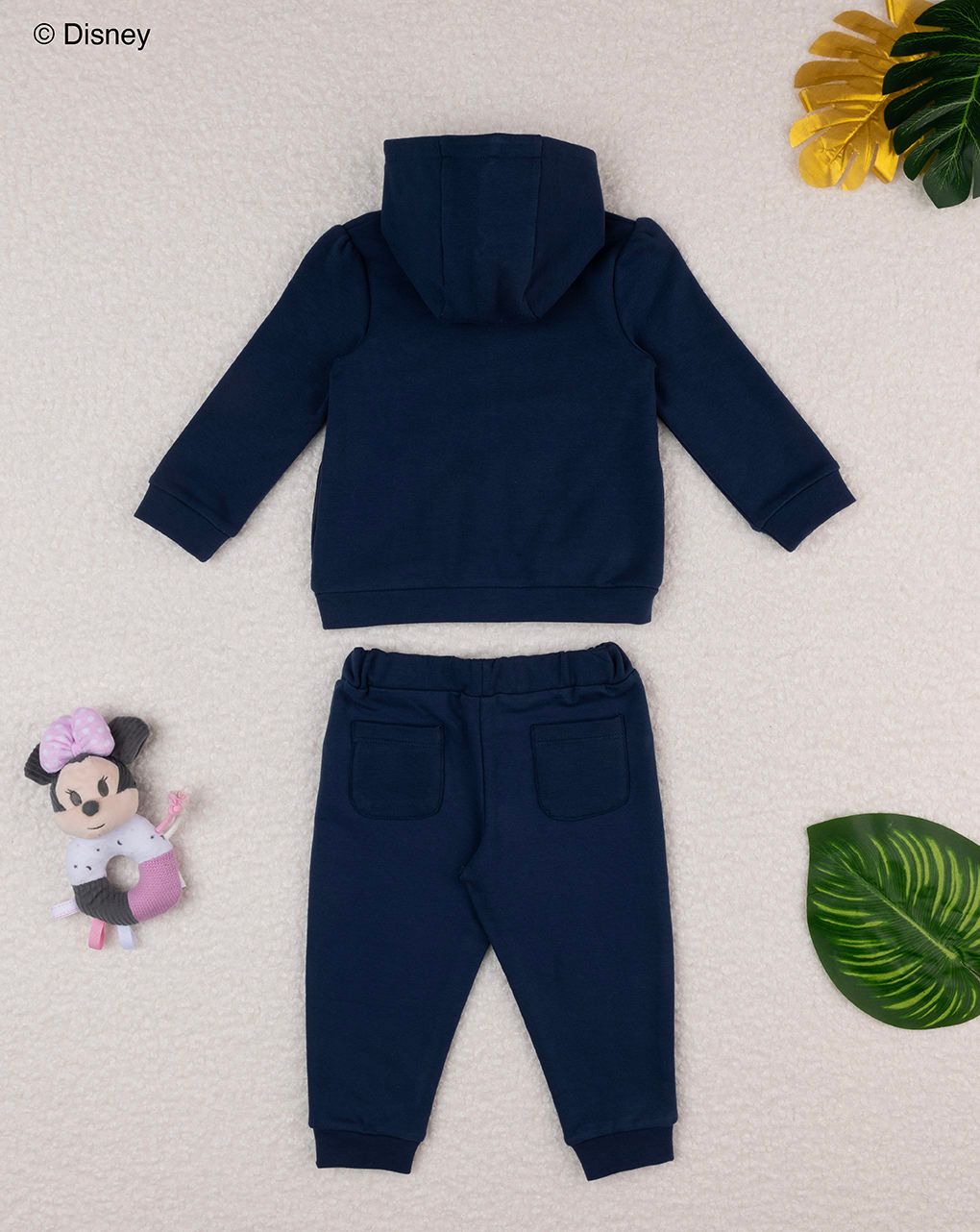 βρεφικό σετ ζακέτα και φόρμα με τη minnie για κορίτσι - Prénatal