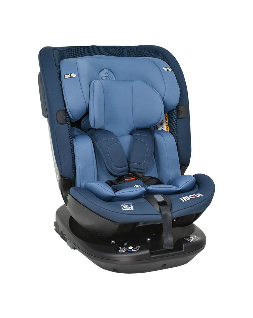 Bebe stars κάθισμα αυτοκινήτου imola isofix i-size (40-150cm) 360° marine blue 923-184 - Bebe Stars