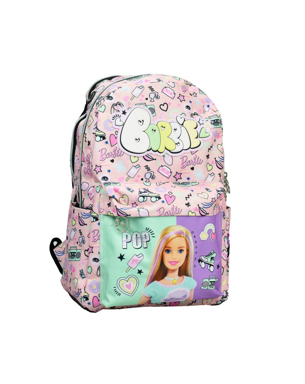 Gim τσάντα πλάτης 2 θέσεων barbie power pastels 349-83034 - Gim