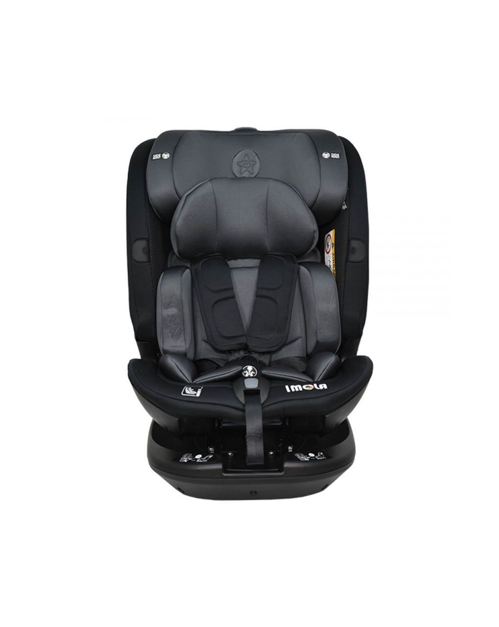 Bebe stars κάθισμα αυτοκινήτου imola isofix i-size (40-150cm) 360° black 923-188 - Bebe Stars