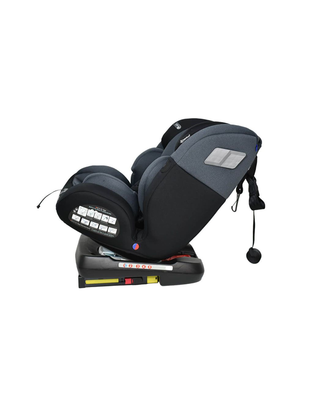 Bebe stars καθiσμα αυτοκινήτου evoque isofix 360° grey 900-186 - Bebe Stars