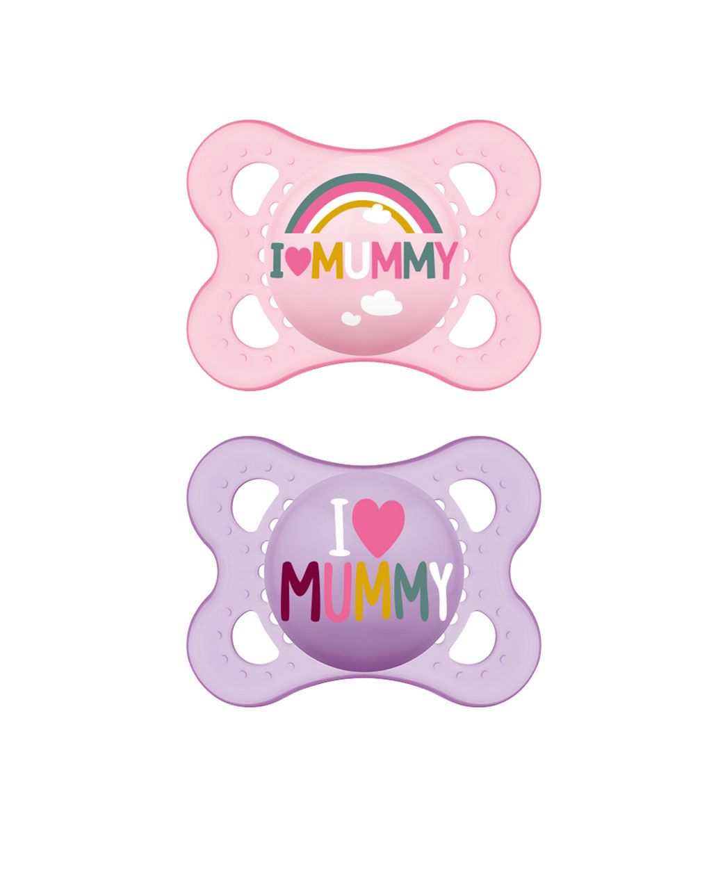 Mam πιπίλα i love mummy σιλικόνης girl 2-6 μηνών