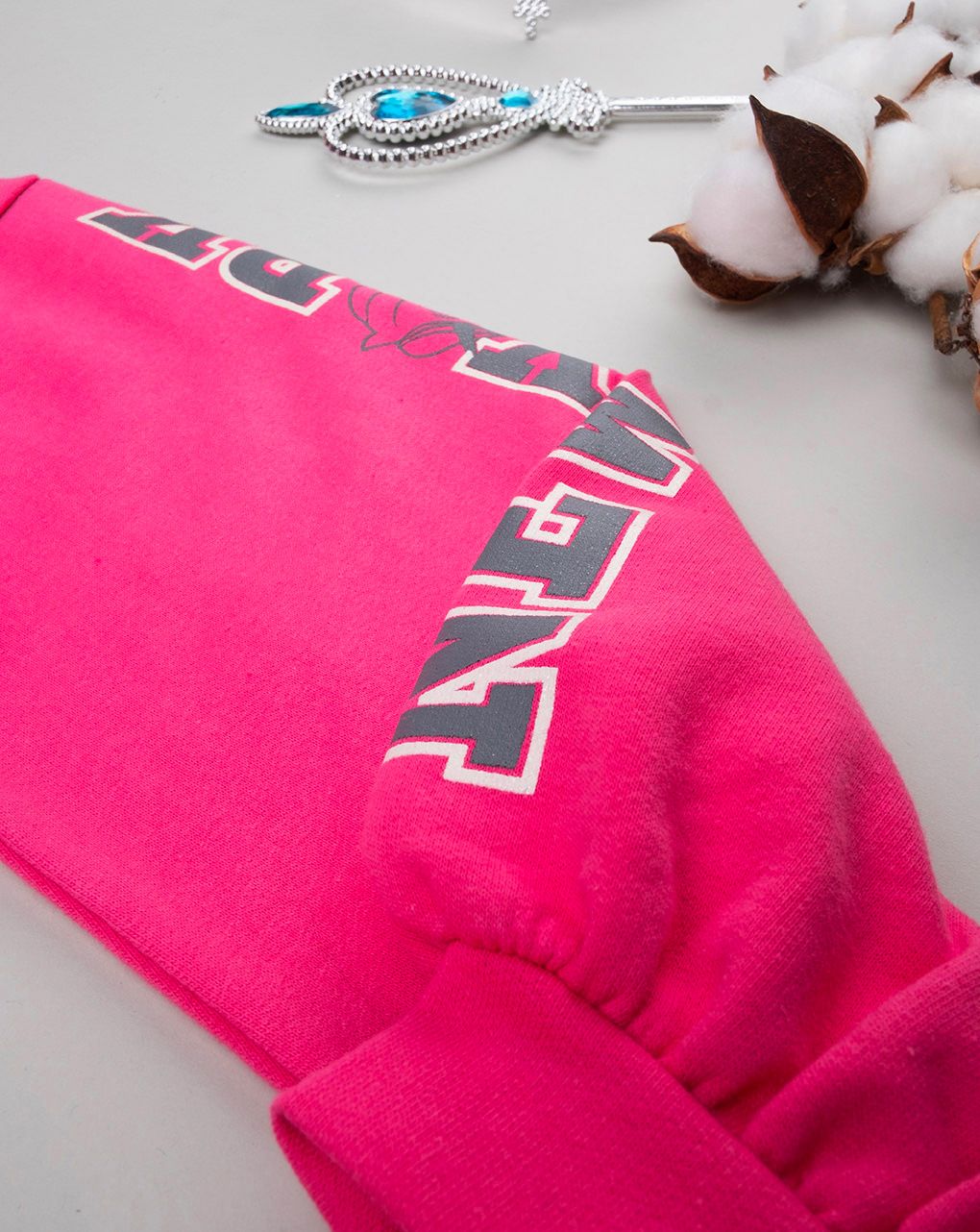 παιδική μπλούζα φούτερ φούξια new york για κορίτσι - Prénatal