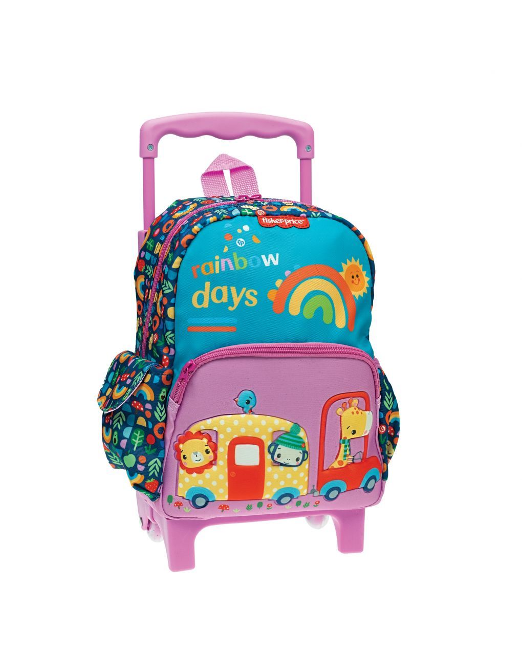 Gim τσάντα νηπιαγωγείου trolley mini rainbow fisher price 349-47073 - Fisher-Price