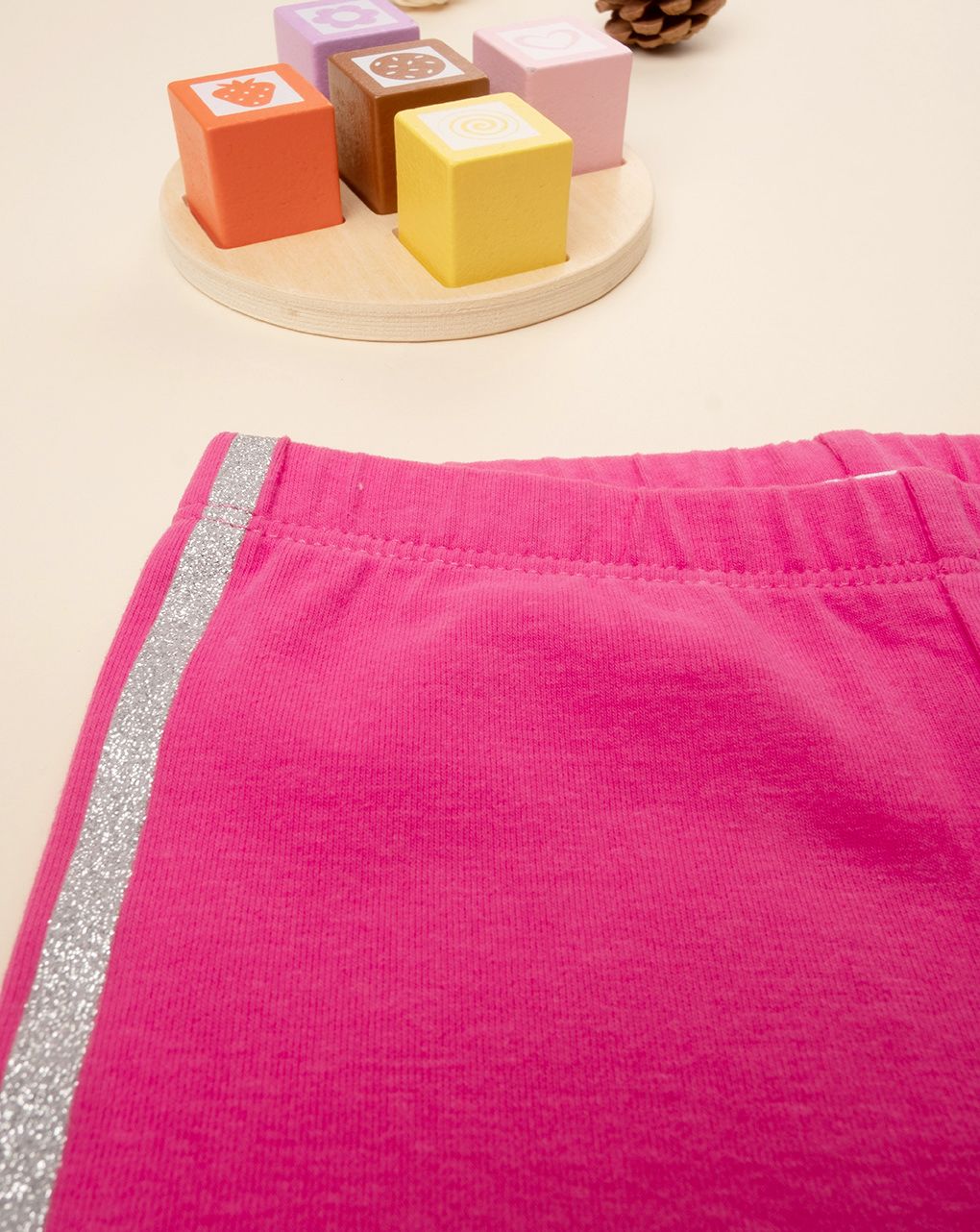 βρεφικό κολάν φούξια με γκλίτερ για κορίτσι - Prénatal