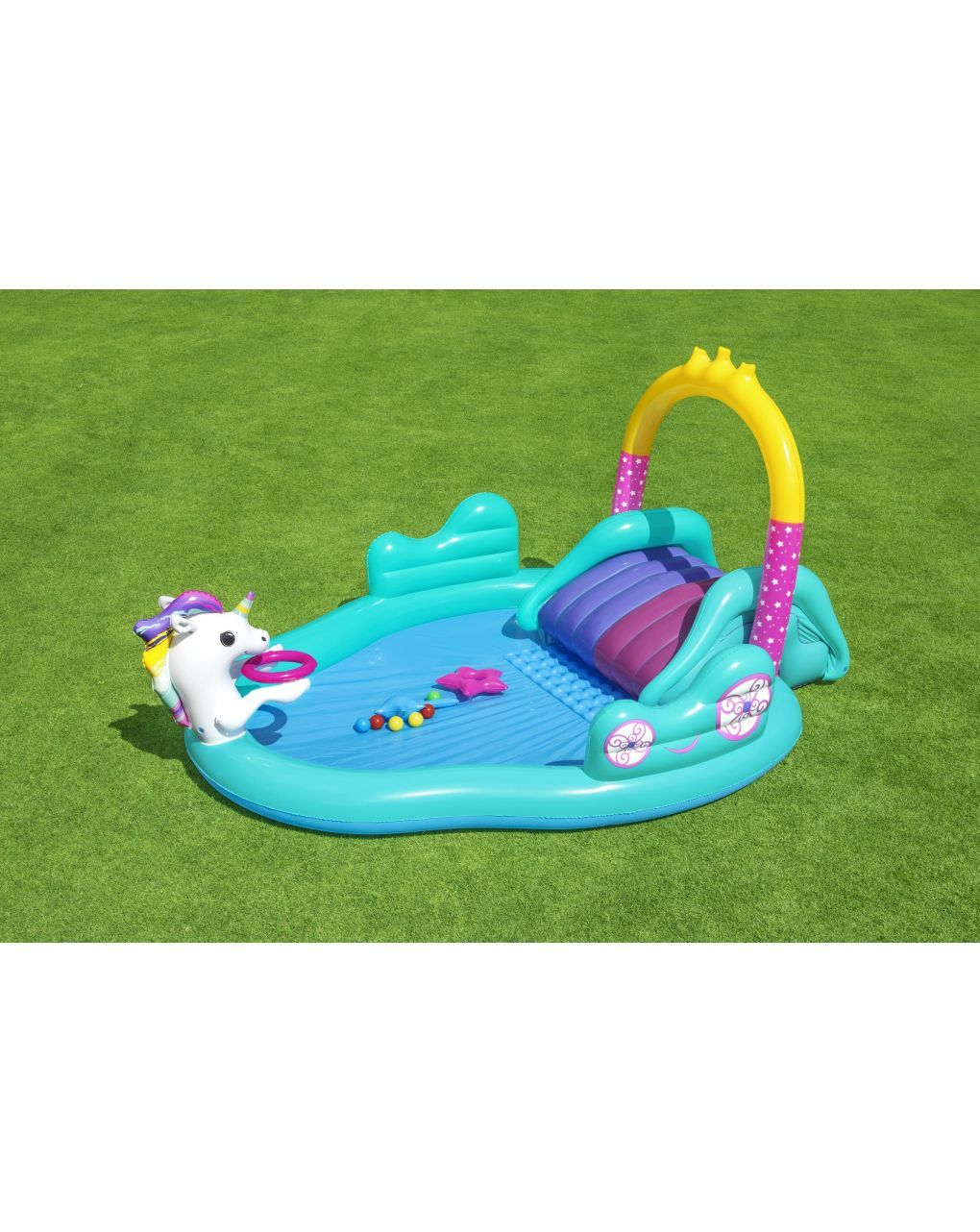 Bestway φουσκωτό playcenter μονόκερος 274x198cm - Bestway