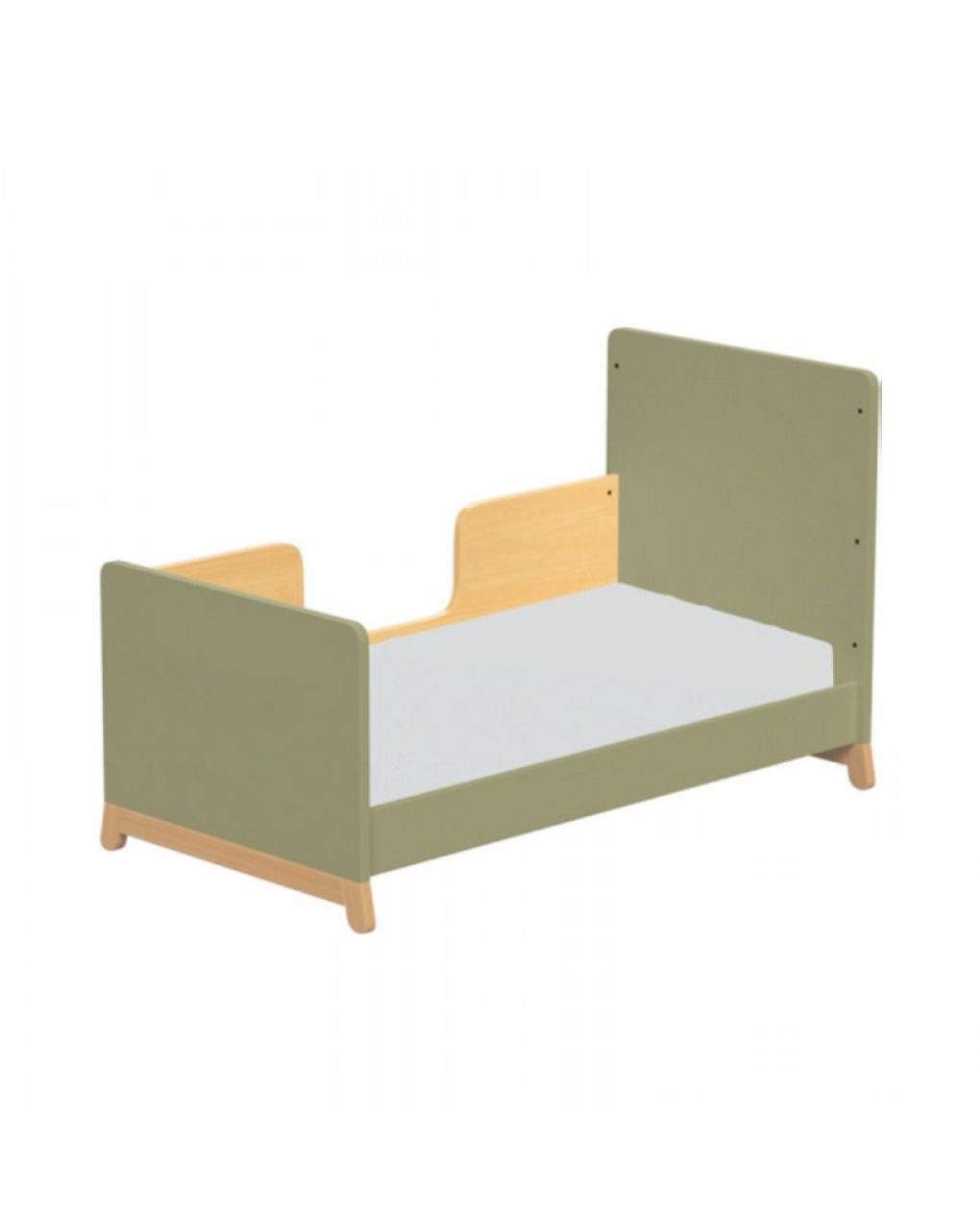 Casababy βρεφικό κρεβάτι μετατρεπόμενο σε προεφηβικό palmer olive 590306 - CASABABY
