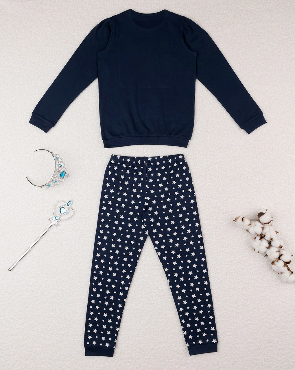 παιδική πιτζάμα μπλε με νεράιδα για κορίτσι - Prénatal