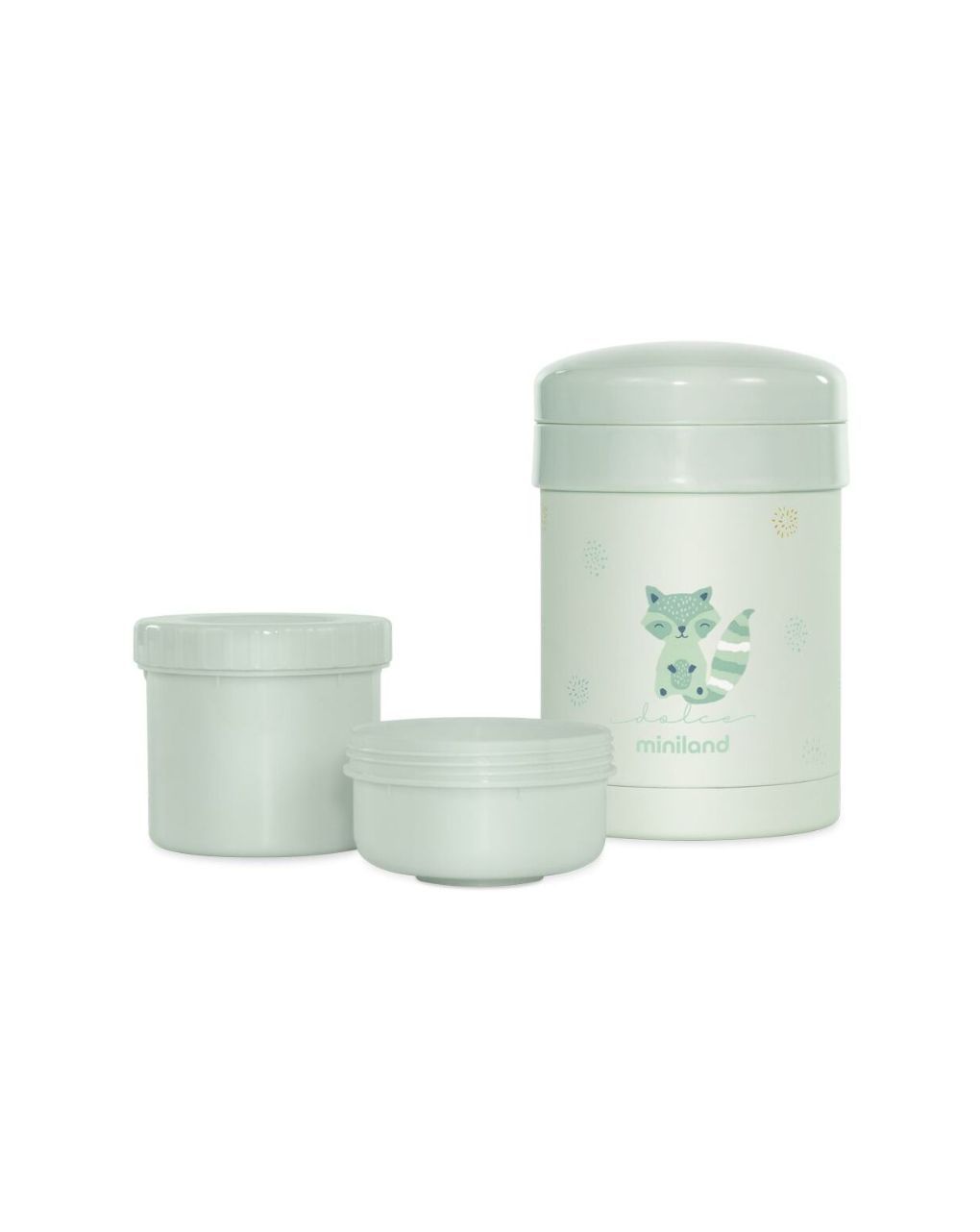Miniland θερμός φαγητού thermetic 700ml mint ml89441 - Miniland