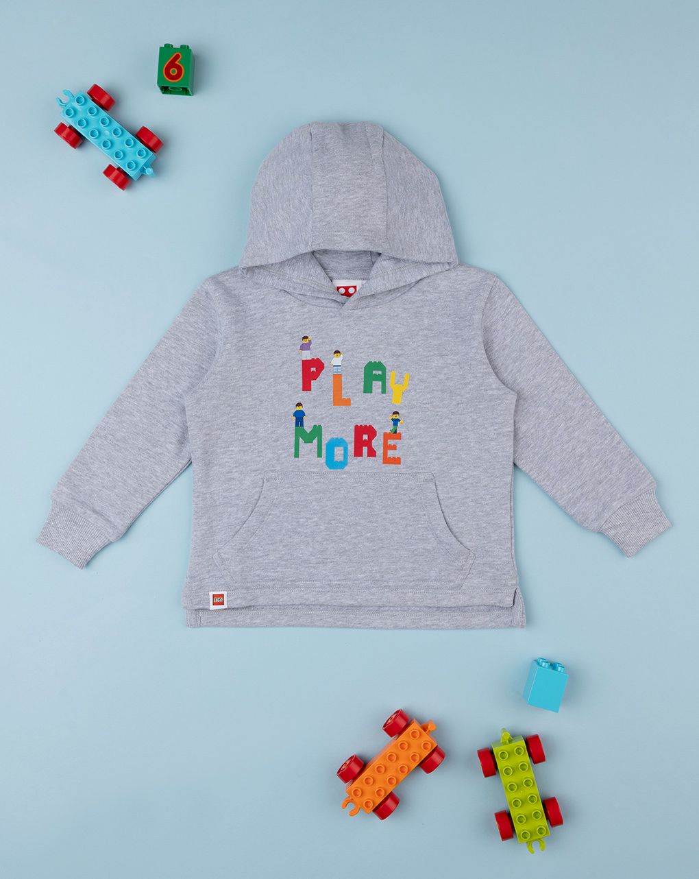 μπλούζα φούτερ γκρι lego για αγόρι - Prénatal