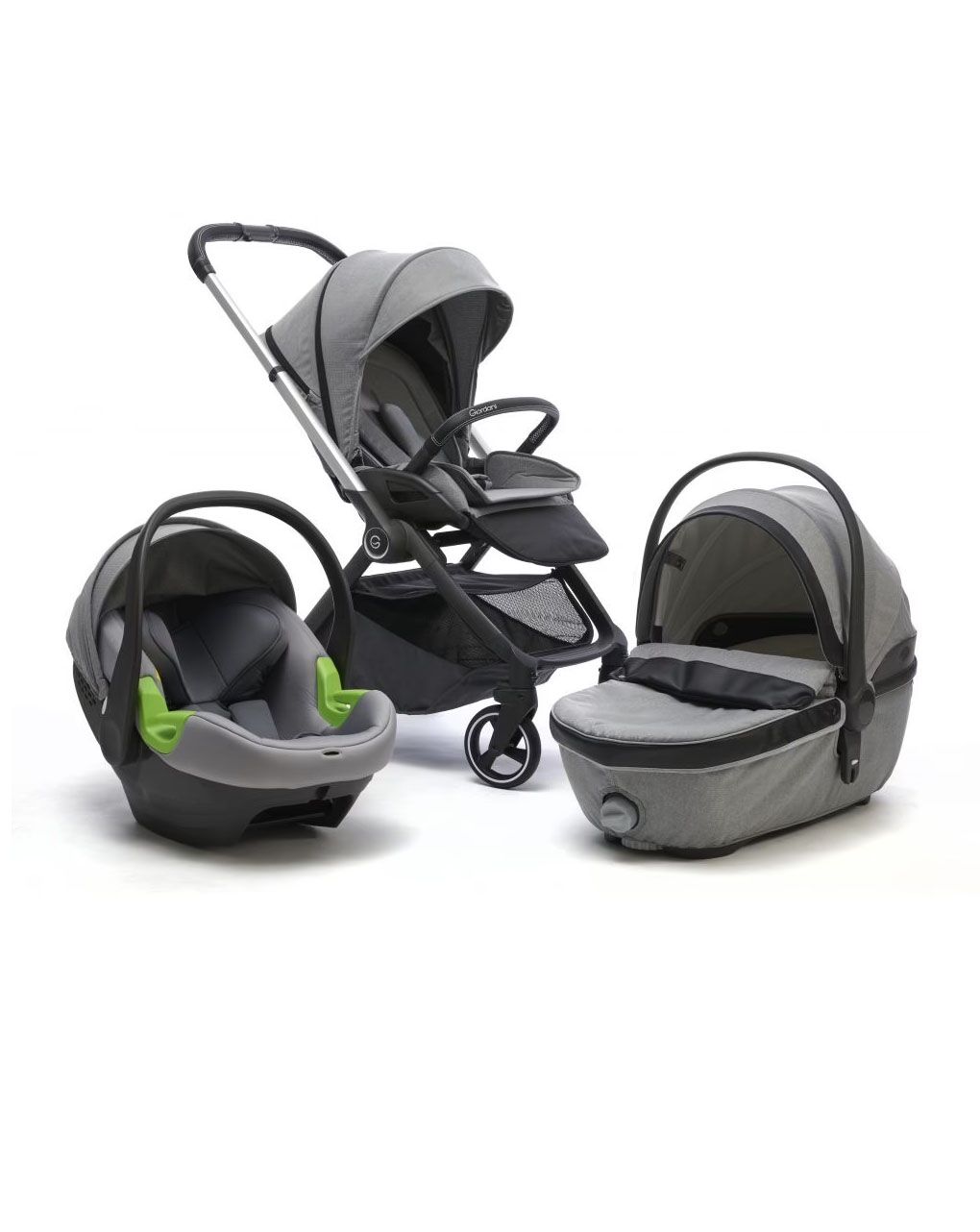 Giordani σύστημα μετακίνησης trio city lifestyle deluxe grey - Giordani