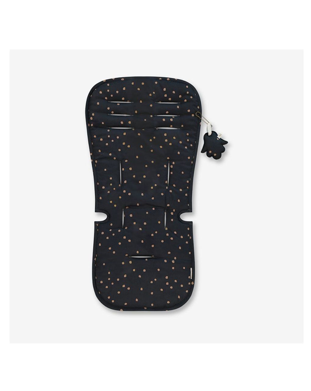 Minene στρωματάκι καροτσιού ανθρακί πουά - Minene