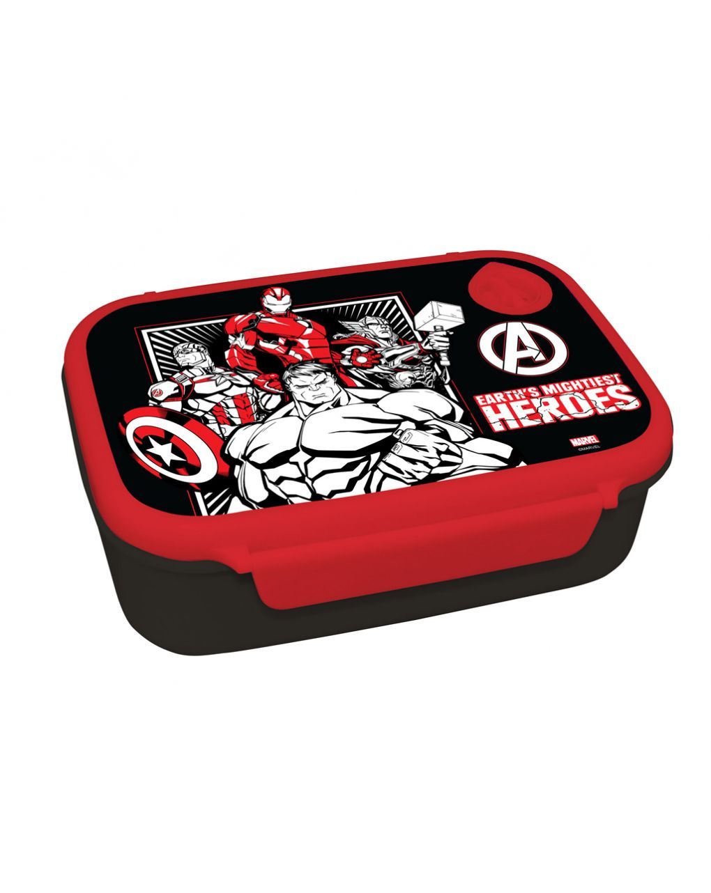 σετ φαγητού avengers με φαγητοδοχείο 800 ml - παγούρι ανοξείδωτο 500 ml 000506031 - Avengers