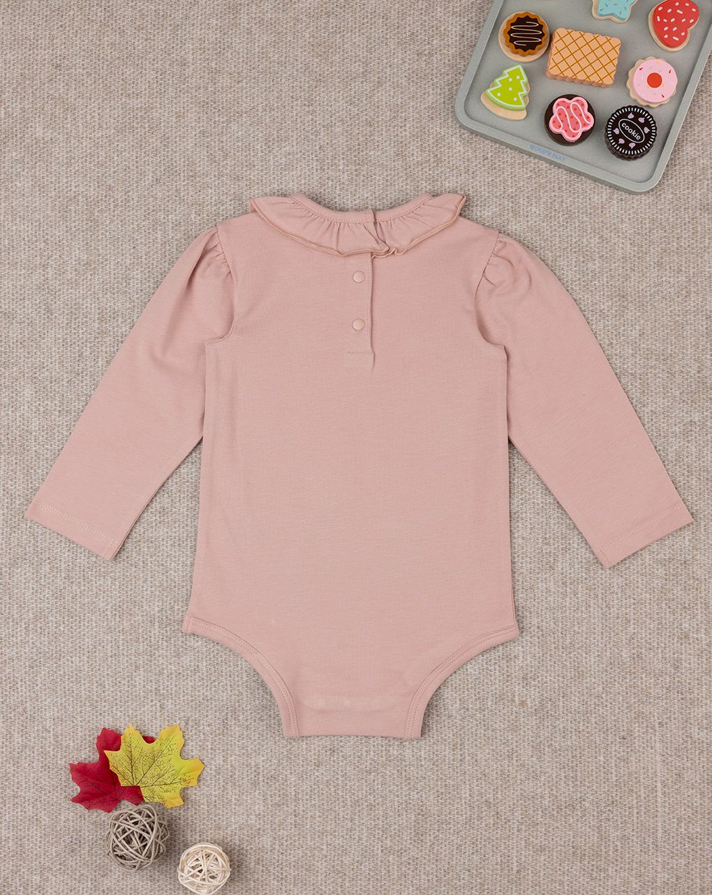 βρεφικό κορμάκι ροζ φλοράλ για κορίτσι - Prénatal