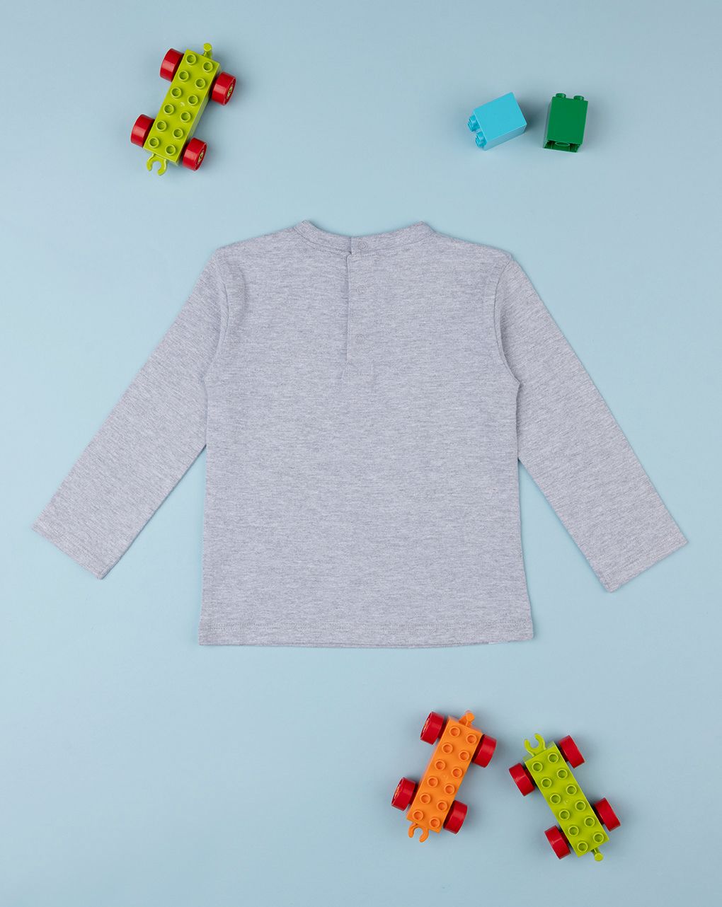 μπλούζα βαμβακερή γκρι lego για αγόρι - Prénatal