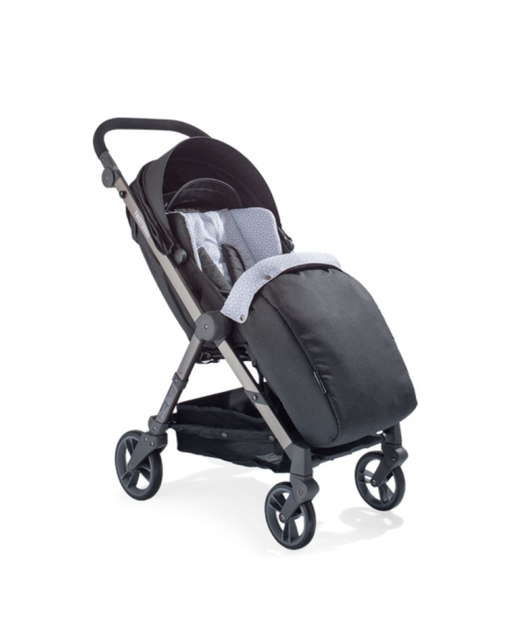 Twistshake μαξιλάρι καροτσιού και ποδόσακος black 32-08-78487 - Twistshake