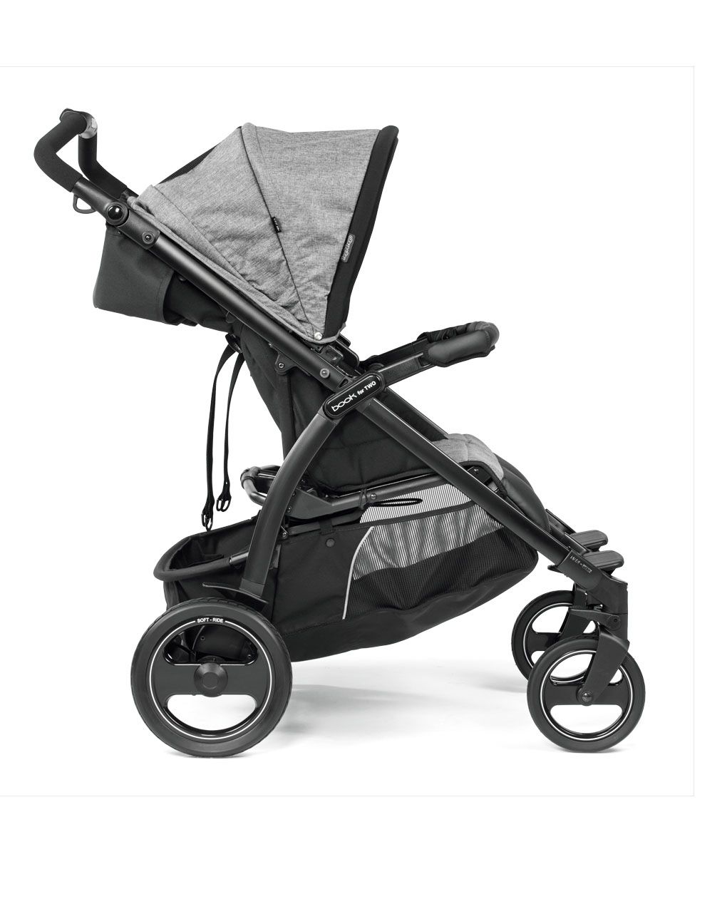 Peg perego καρότσι διδύμων book for two, quarz - Peg-Pérego