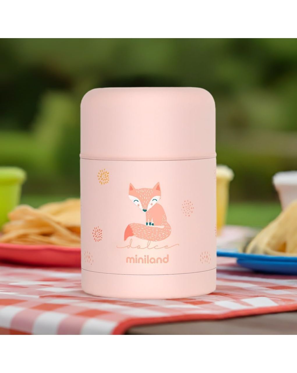 Miniland θερμός φαγητού dolce 600ml candy ml89490 - Miniland