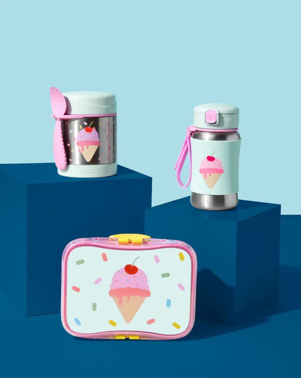 Skip hop spark style φαγητοδοχείο 700ml ice cream 9o284810 - SKIP HOP