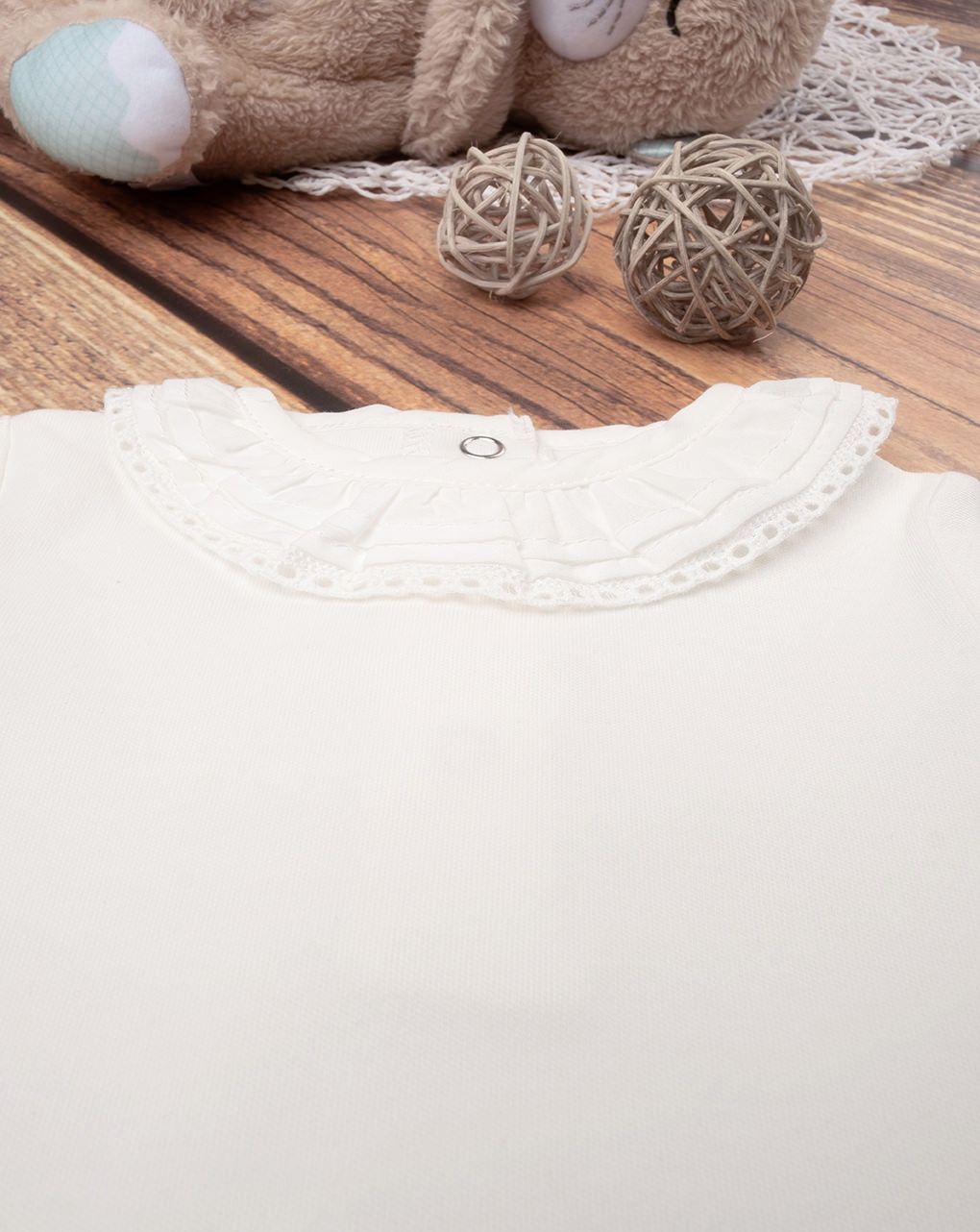 βρεφικό σετ κορμάκι και φόρεμα teddy για κορίτσι - Prénatal