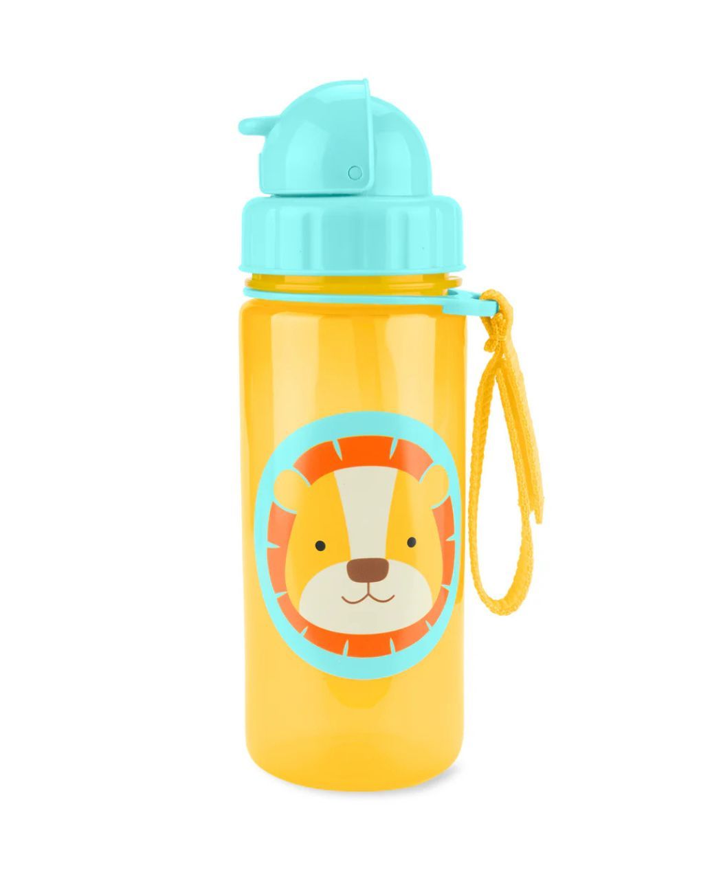 Skip hop zoo πλαστικό παγούρι με καλαμάκι 384.5ml lion 9o285810 - SKIP HOP