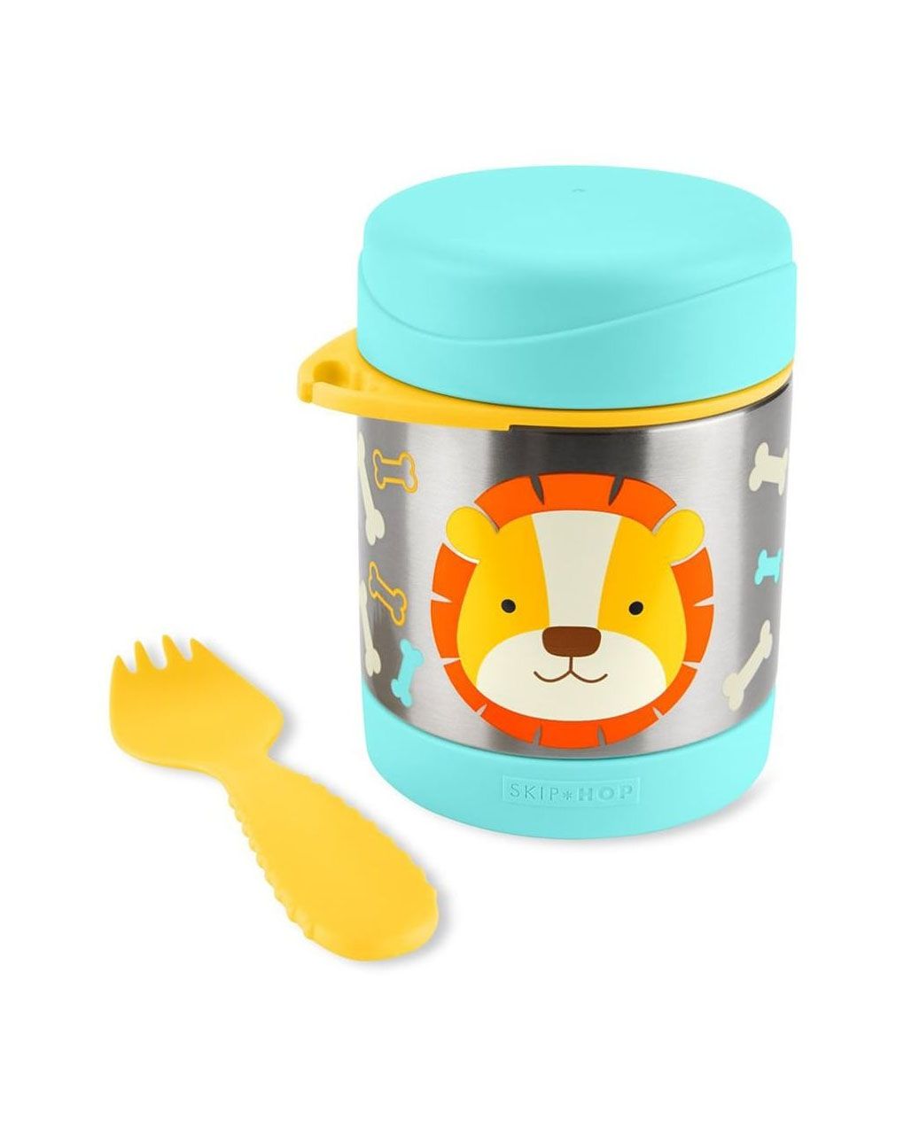 Skip hop zoo φαγητοδοχείο - θερμός 325ml lion 9o285210 - SKIP HOP