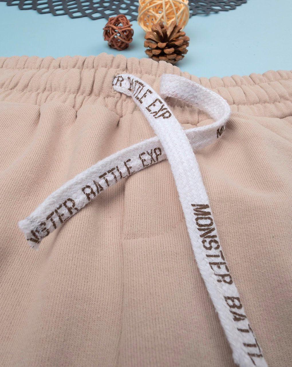 παιδικό παντελόνι φόρμας μπεζ forest για αγόρι - Prénatal