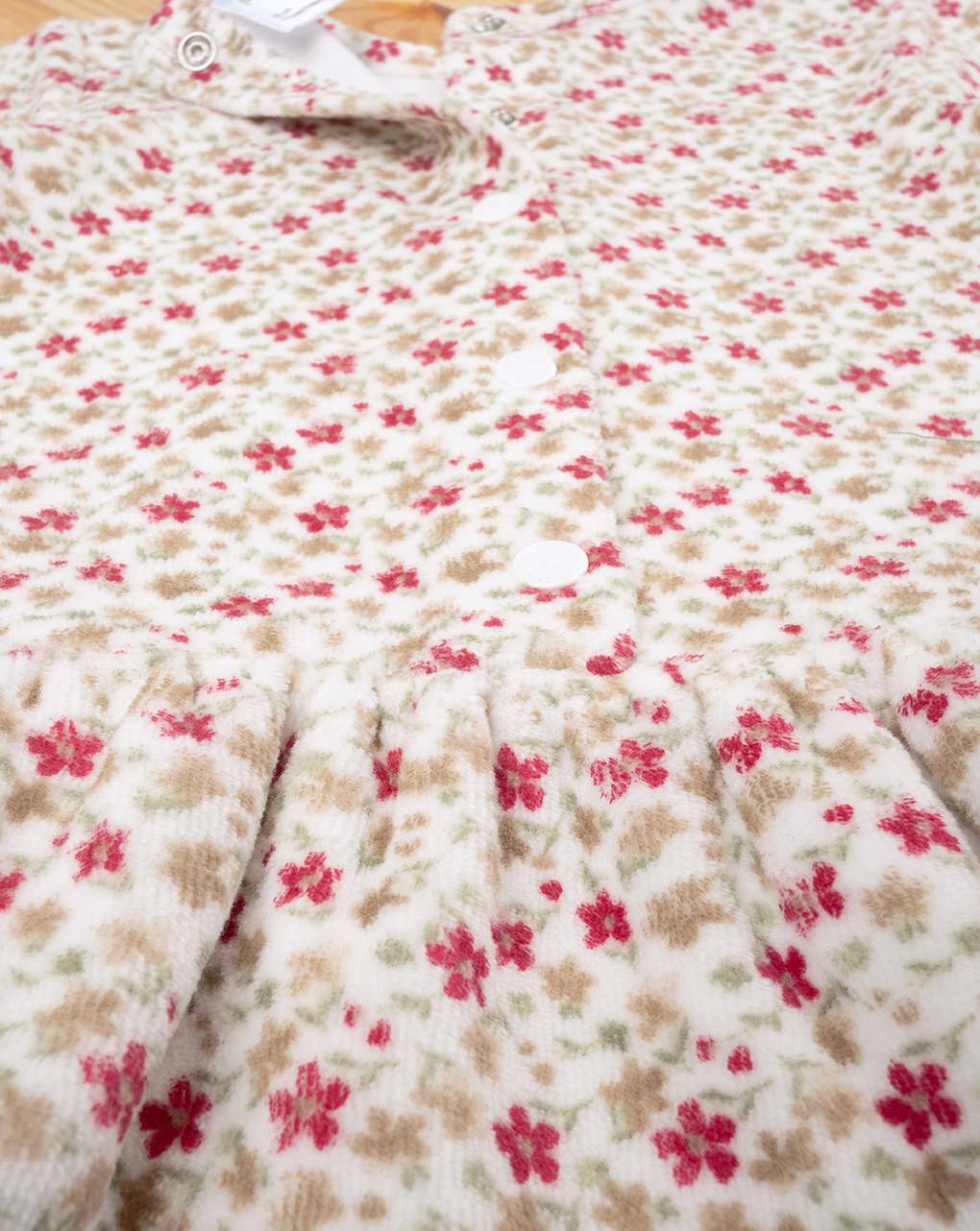 βρεφικό σετ φόρεμα, γιλέκο και καλσόν φλοράλ για κορίτσι - Prénatal