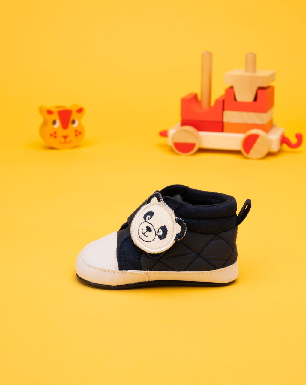 βρεφικά παπούτσια αγκαλιάς sneakers μπλε πάντα για αγόρι - Prénatal