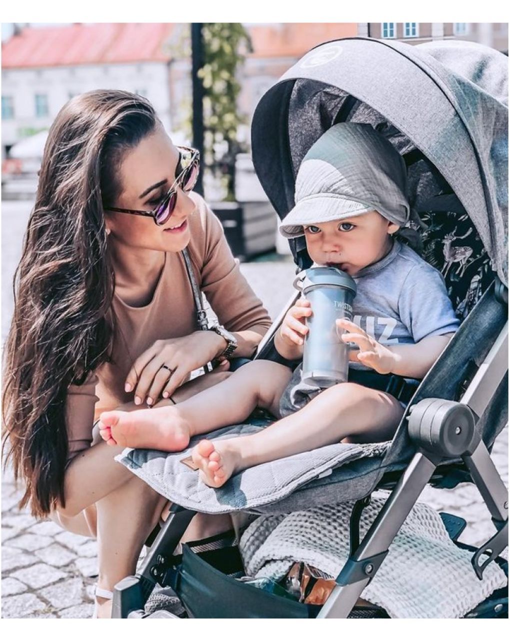 Twistshake καρότσι tour grey 32-08-78474 - Twistshake