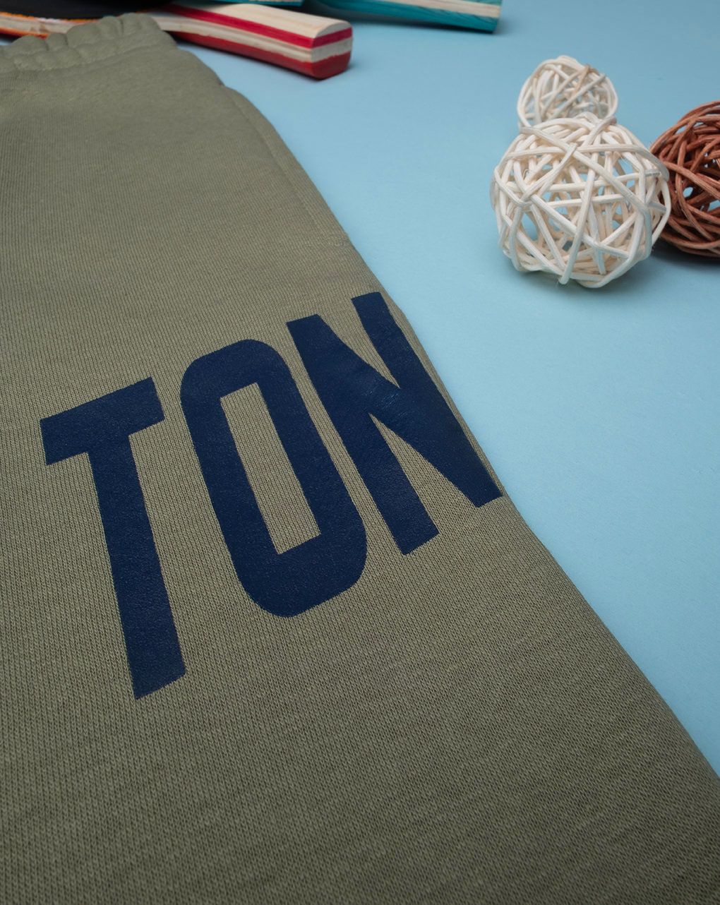 παιδικό παντελόνι φόρμας χακί houston για αγόρι - Prénatal