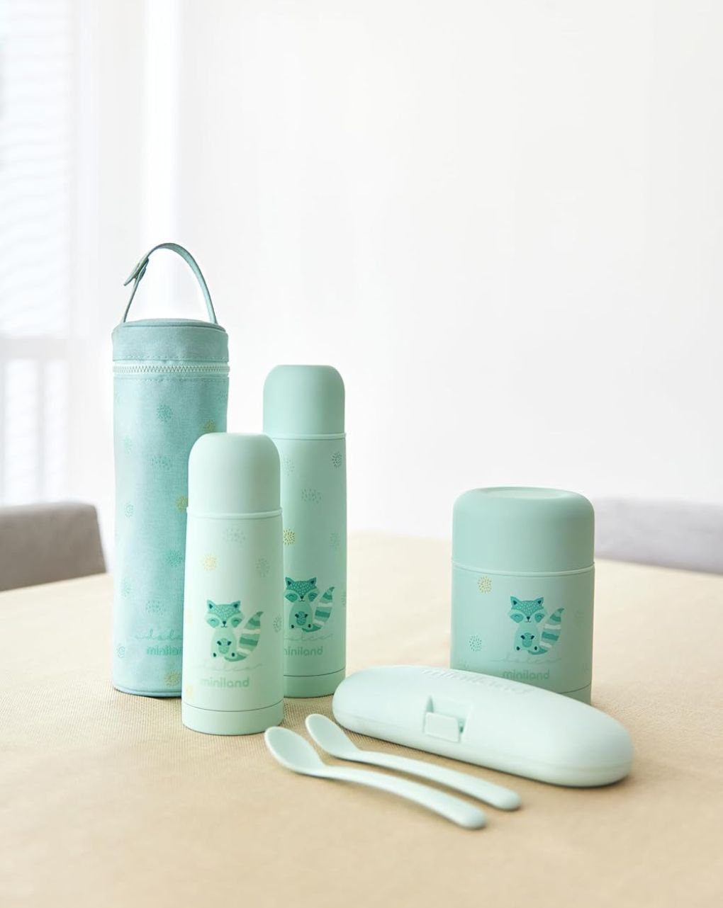 Miniland ισοθερμική τσάντα dolce 500ml mint ml89494 - Miniland