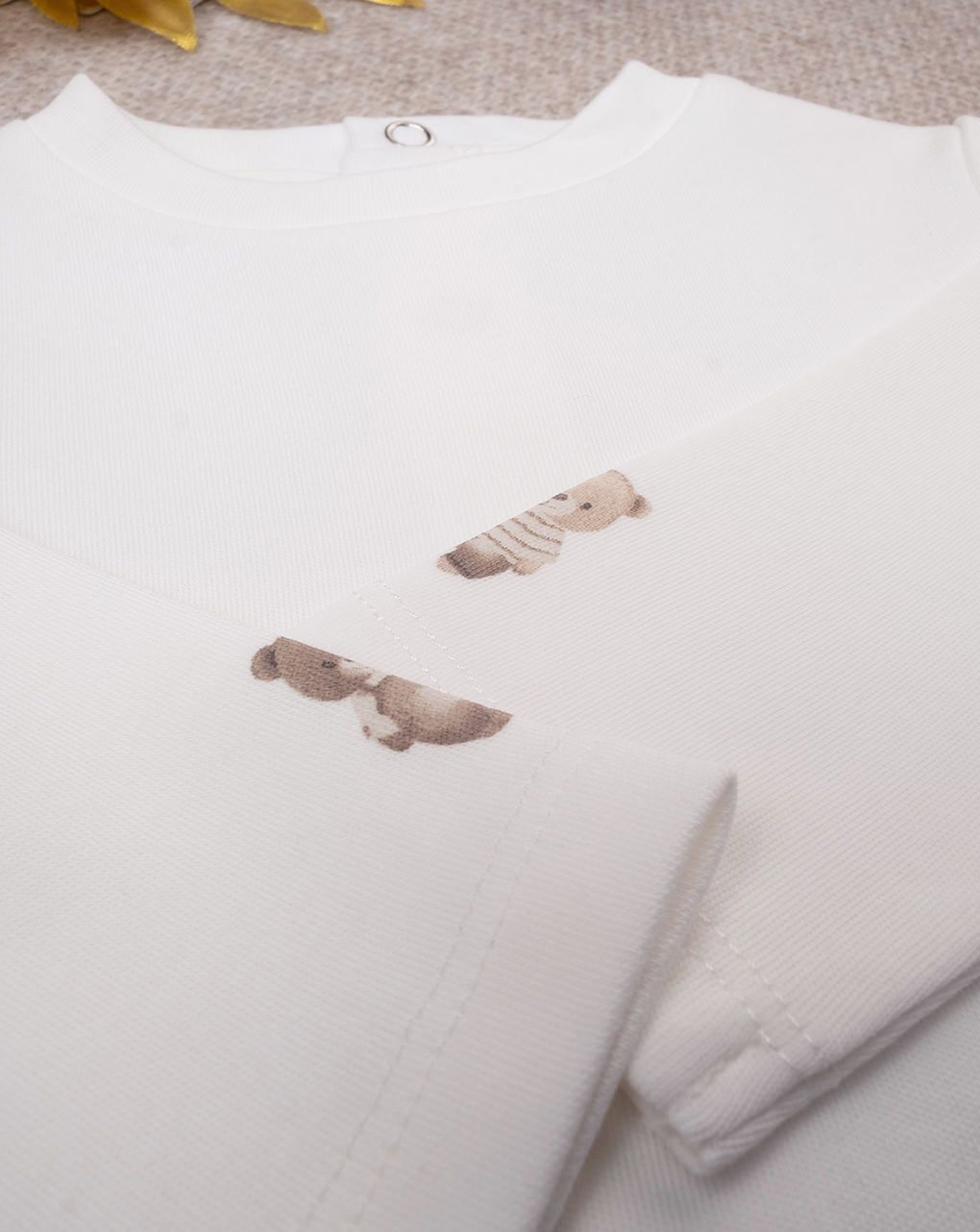 βρεφικό σετ μπλούζα και σαλοπέτα teddy για αγόρι - Prénatal