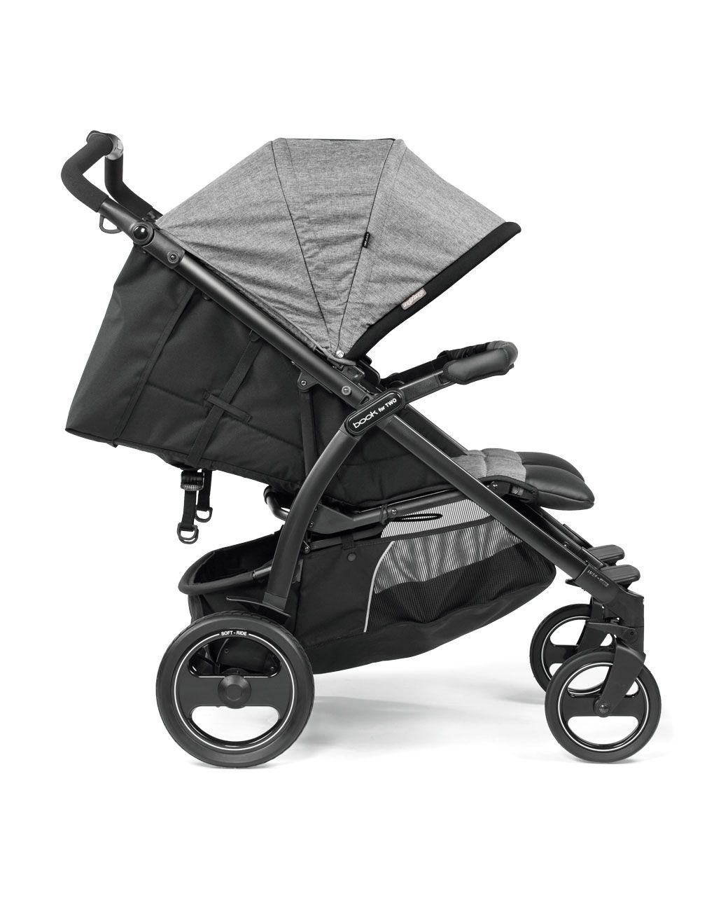 Peg perego καρότσι διδύμων book for two, quarz - Peg-Pérego