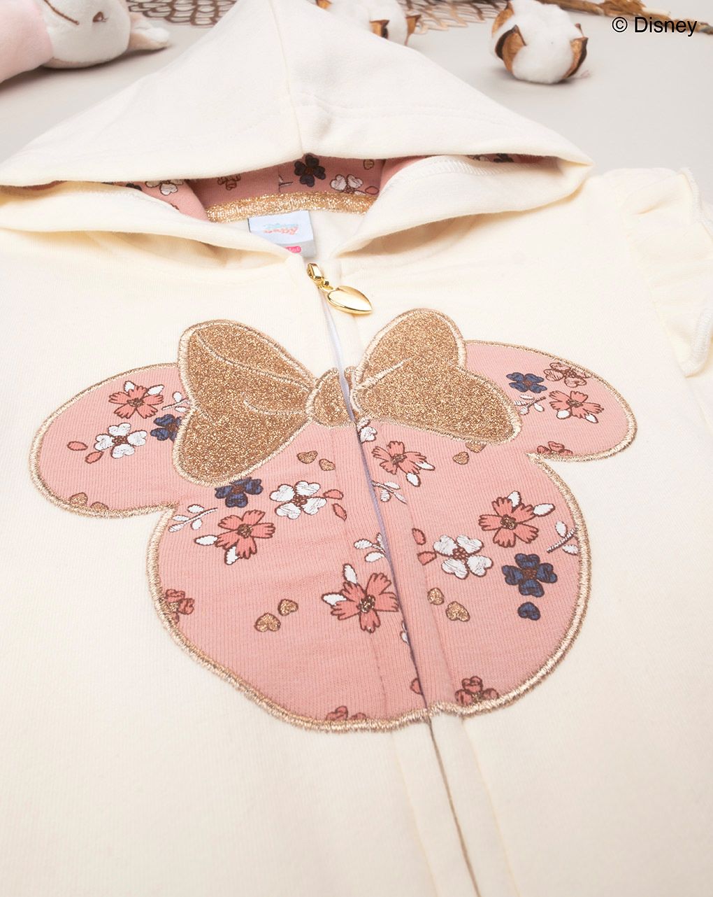 βρεφικό σετ ζακέτα και φόρμα με τη minnie για κορίτσι - Prénatal