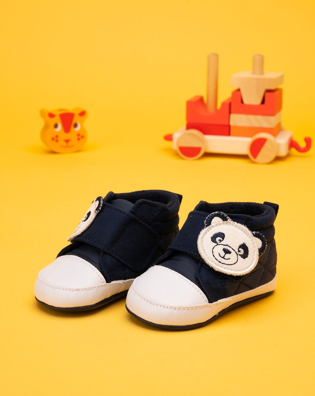 βρεφικά παπούτσια αγκαλιάς sneakers μπλε πάντα για αγόρι - Prénatal