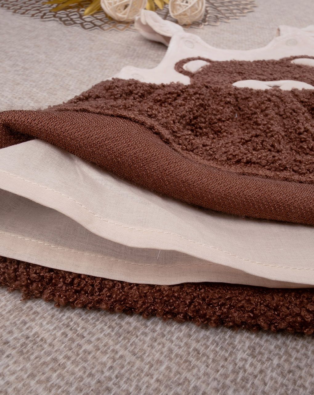 βρεφικό σετ μπλούζα και φόρεμα teddy για κορίτσι - Prénatal