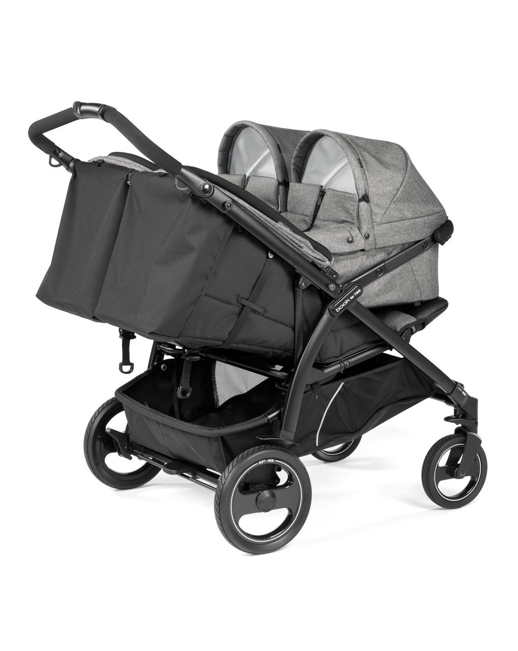 Peg perego καρότσι διδύμων book for two, quarz - Peg-Pérego