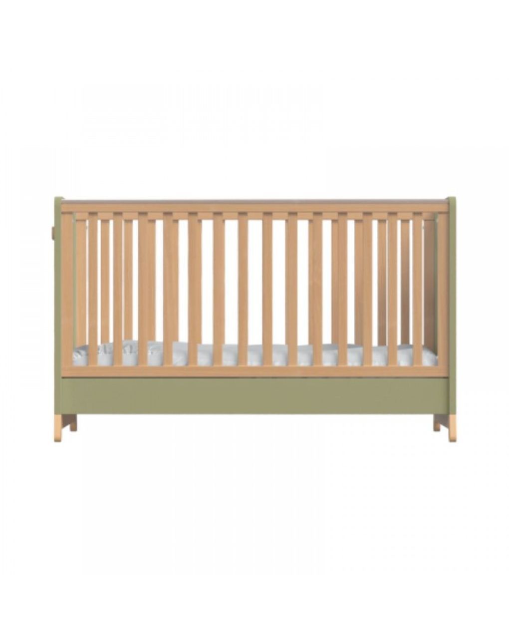 Casababy βρεφικό κρεβάτι μετατρεπόμενο σε προεφηβικό palmer olive 590306 - CASABABY