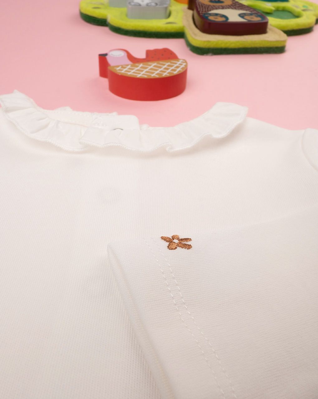 βρεφικό σετ μπλούζα και σαλοπέτα woodland για κορίτσι - Prénatal