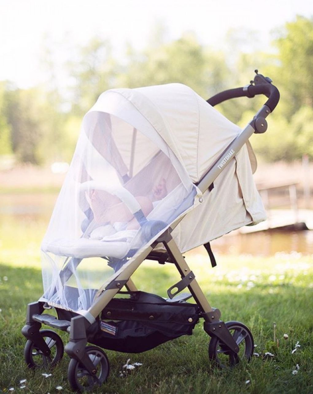 Twistshake κουνουπιέρα καροτσιού tour beige 32-08-78476 - Twistshake